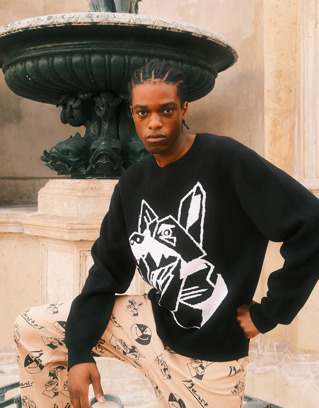 Cubism Beware Knit Sweater - Black - Image 3