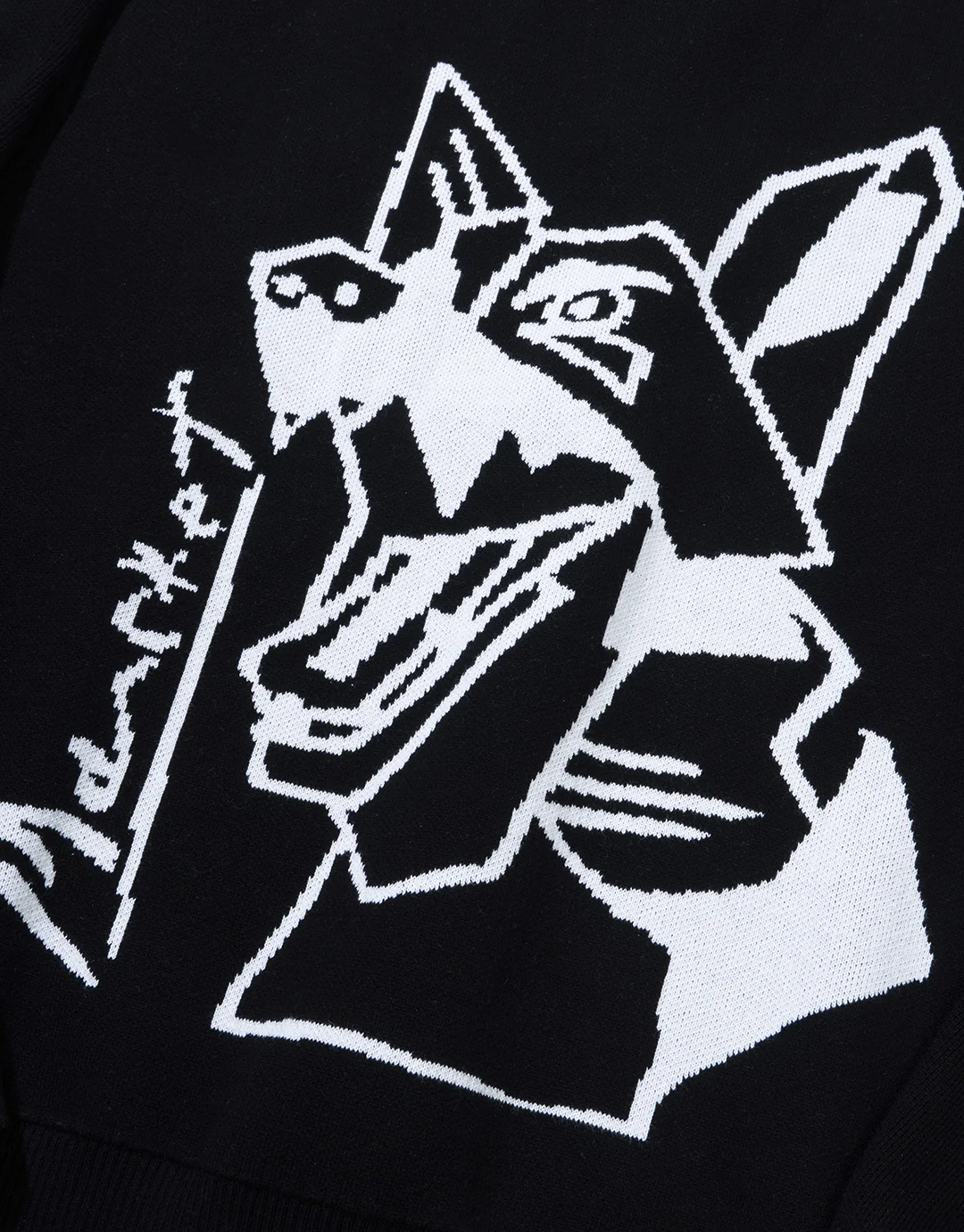 Cubism Beware Knit Sweater - Black - Image 5