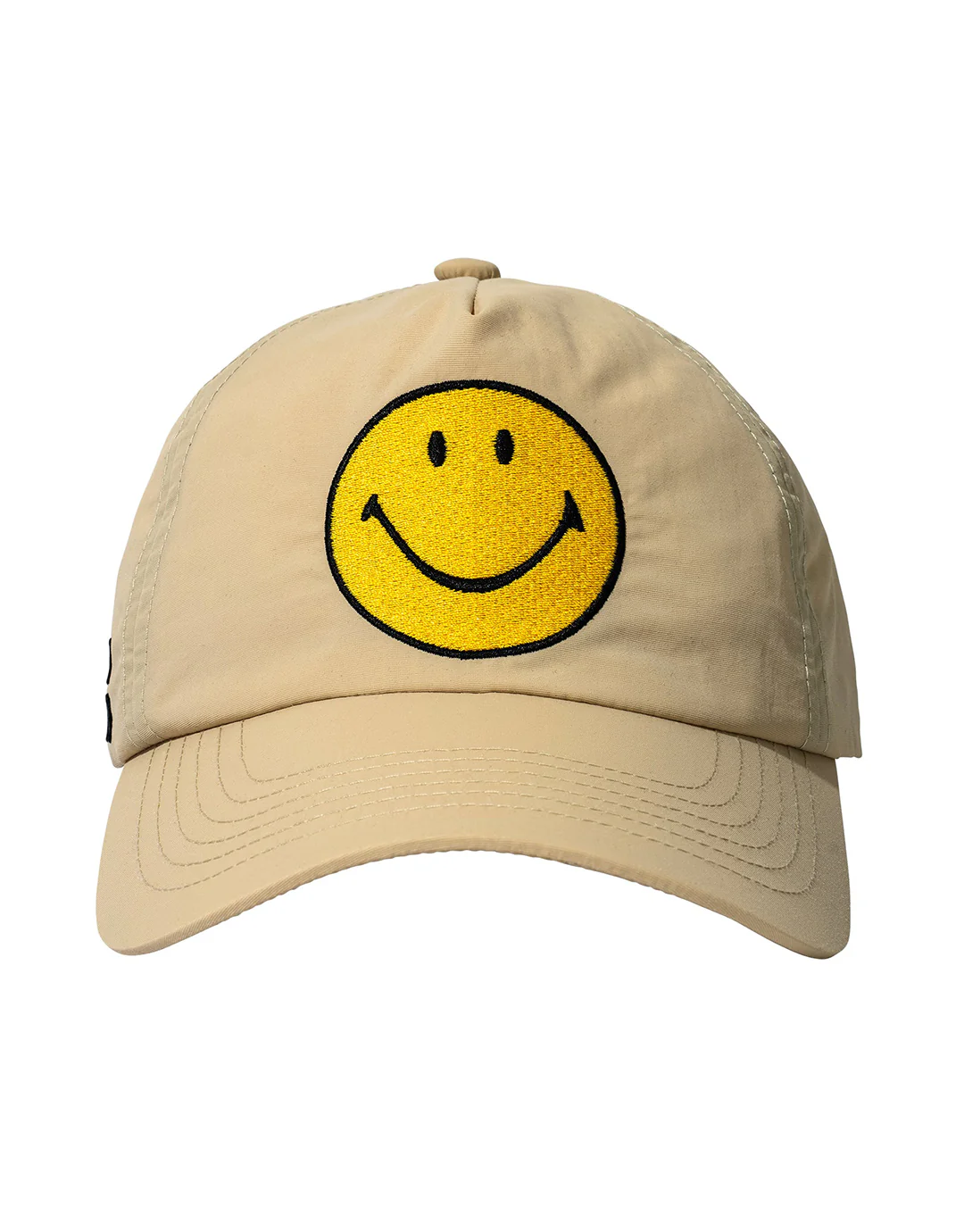 Smiley Classic 5 Panel Cap - Natural - Image 2