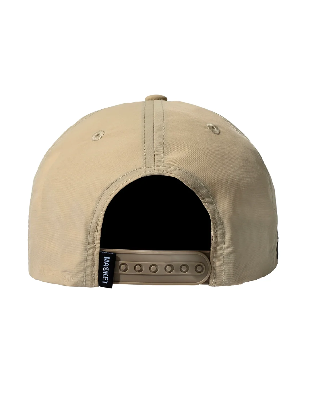 Smiley Classic 5 Panel Cap - Natural - Image 4