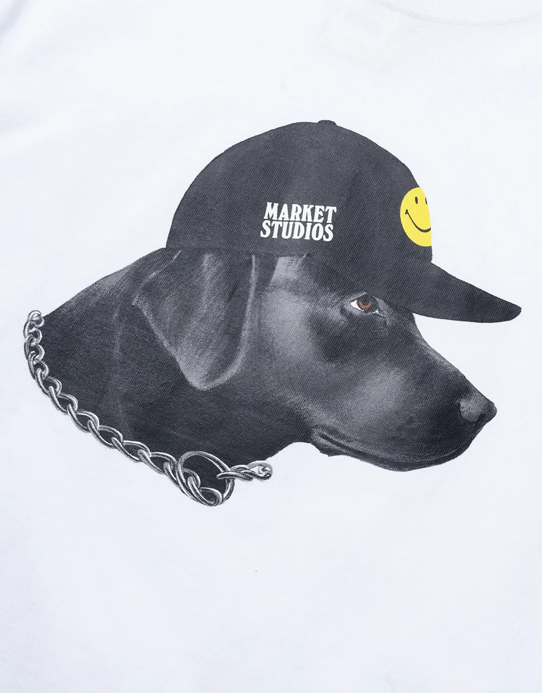 Smiley Dog Got Style T-Shirt - White - Image 2