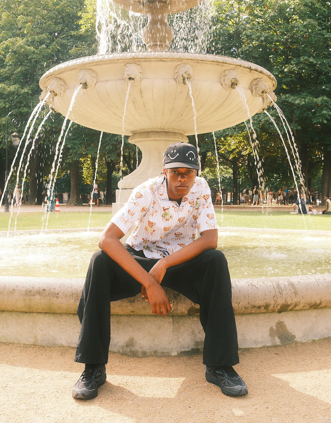Teddy Striped Short Sleeve Shirt - Multi - Image 2