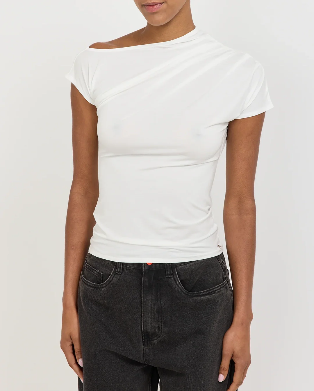 Bebe Top - White - Image 3
