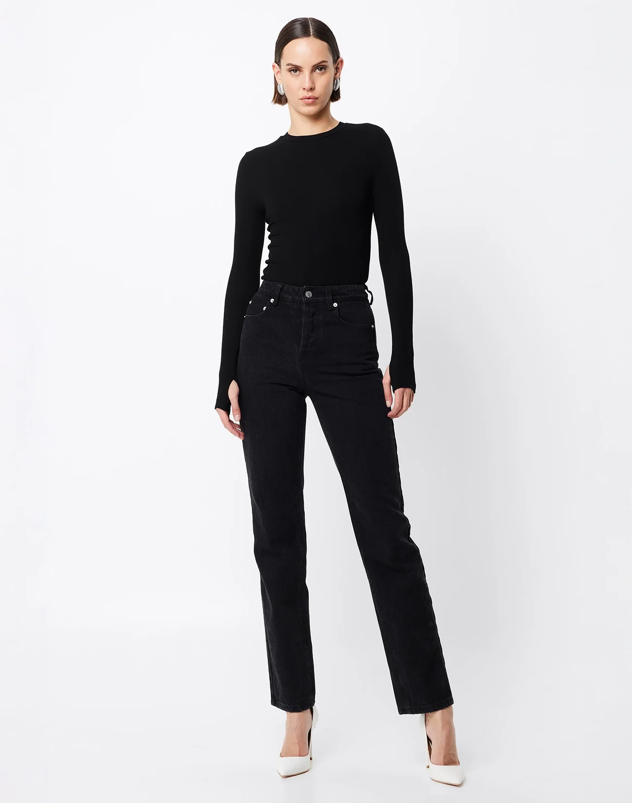 Black Brooklyn Top - Black - Image 2