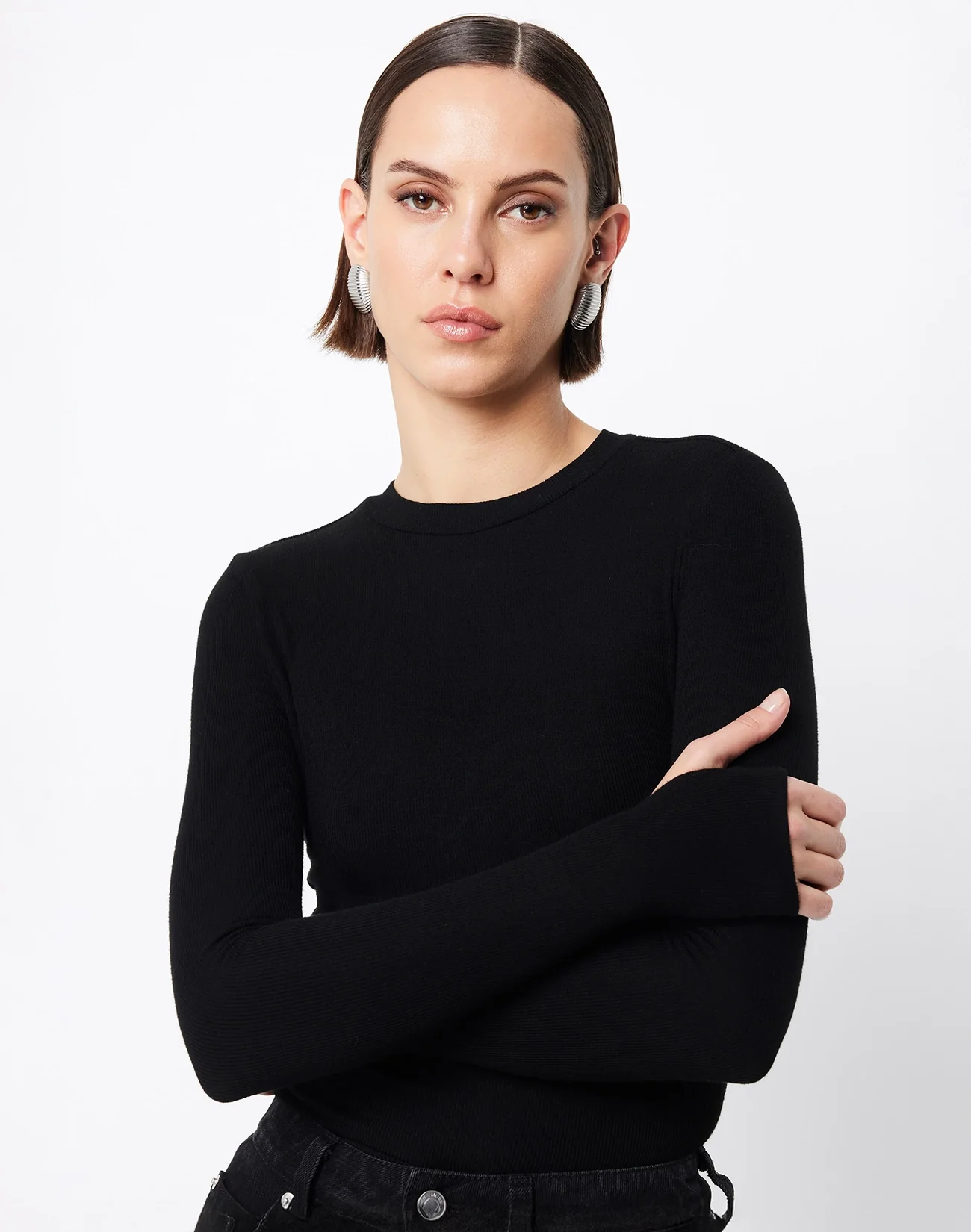 Black Brooklyn Top - Black - Image 5
