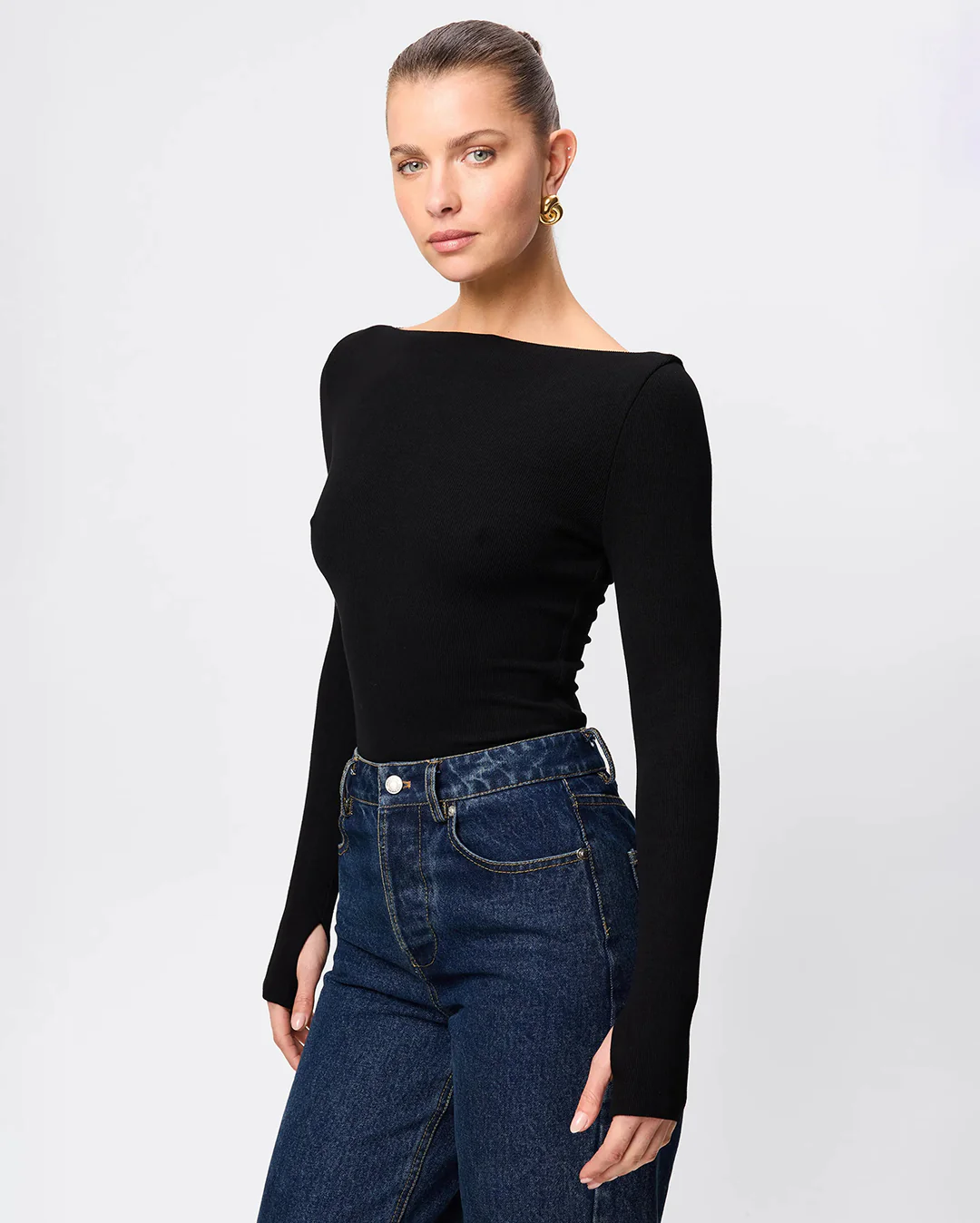 Camden Top - Black - Image 2