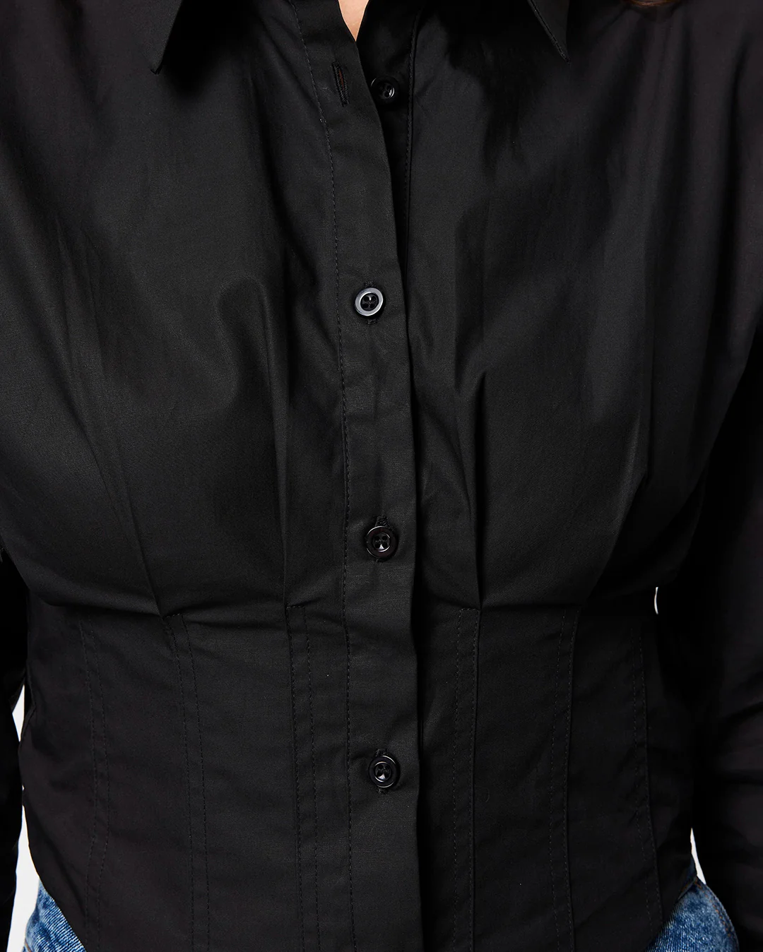 Darcy Shirt - Black - Image 3