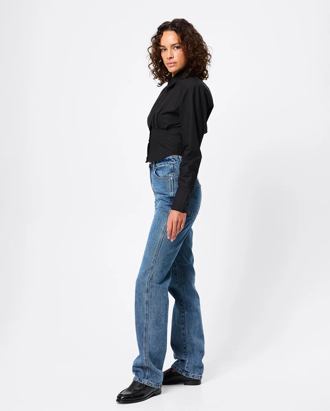 Darcy Shirt - Black - Image 6
