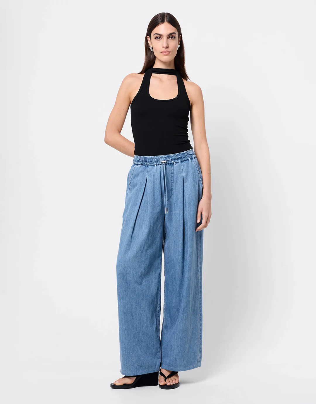 High Tide Pants - Chambray - Image 3