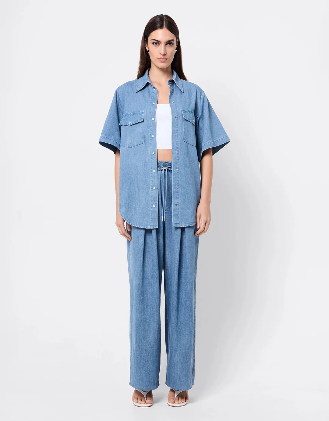 High Tide Shirt - Chambray - Image 3