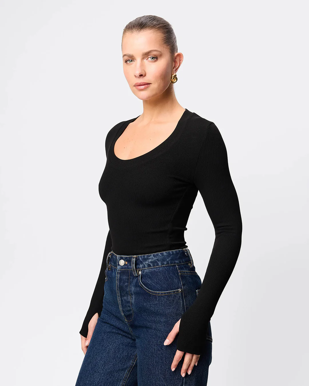 Lincoln Top - Black - Image 6