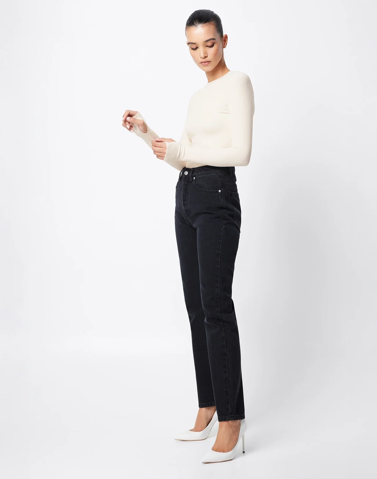 Natural Brooklyn Top - Beige - Image 3