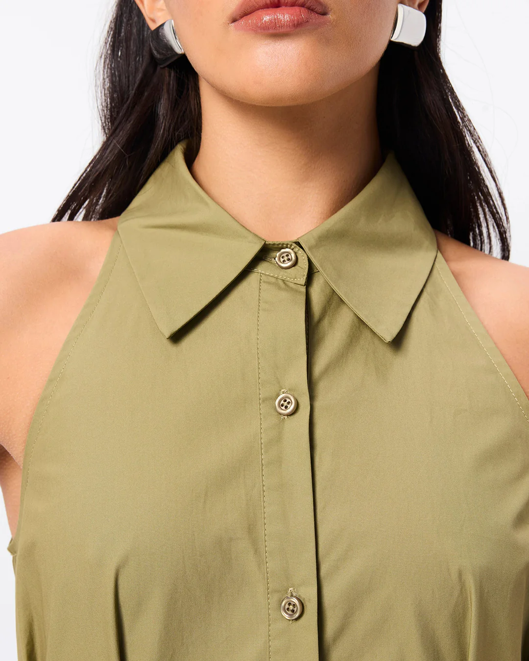 Roam Maxi Dress - Olive - Image 6
