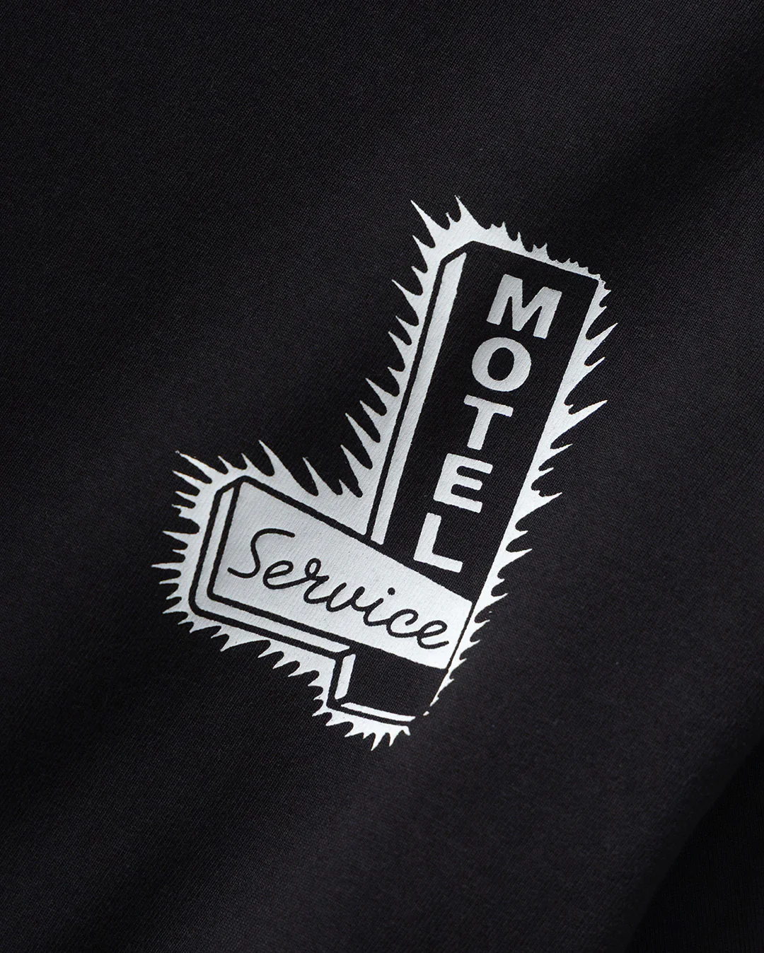 Motel Tee - Black - Image 5