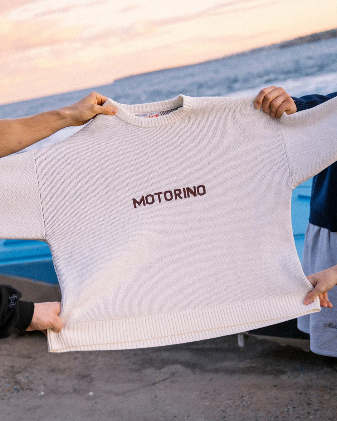 Midnight Knit Jumper - Off White - Image 5