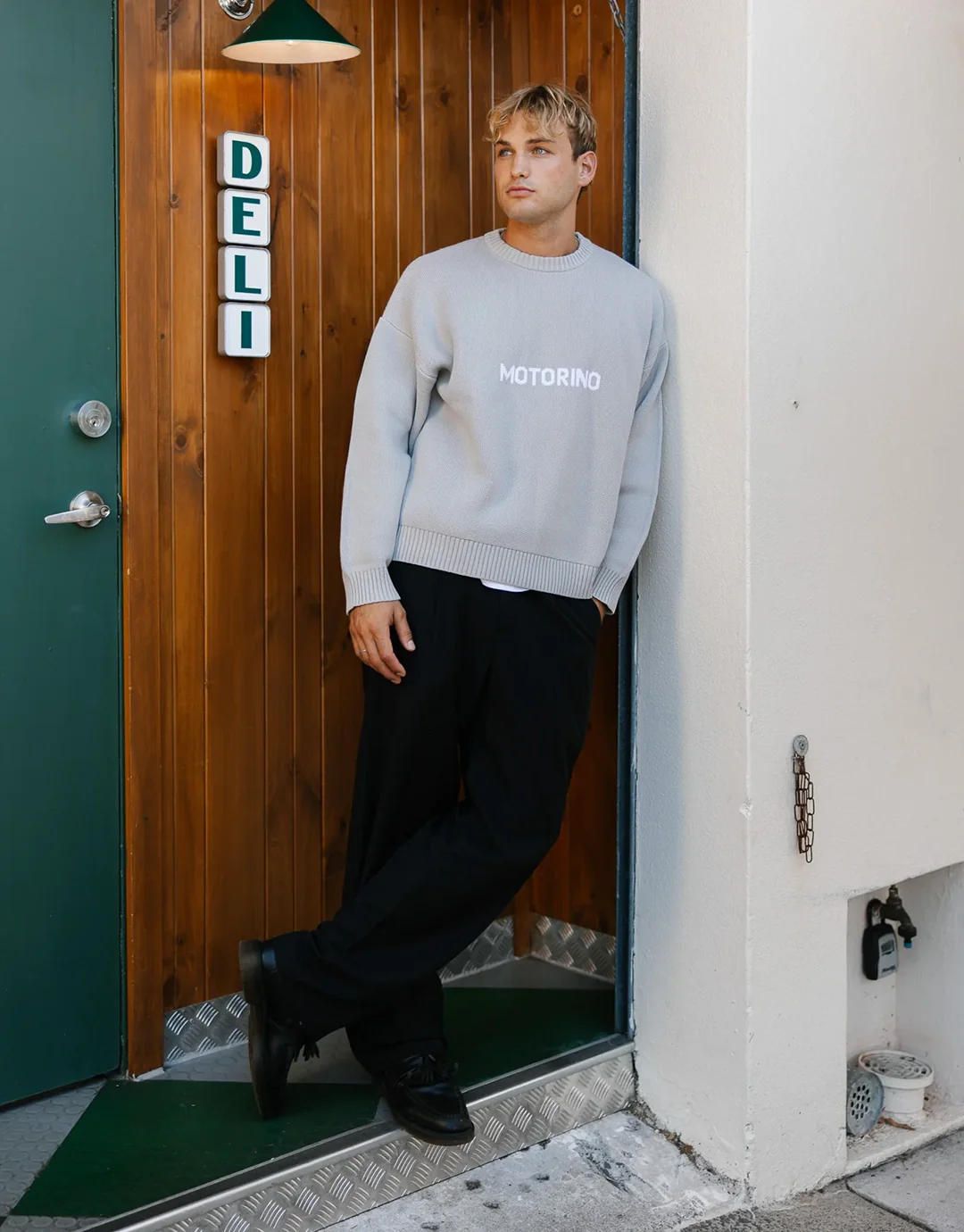 Overcast Knit Jumper - Grey - Image 4