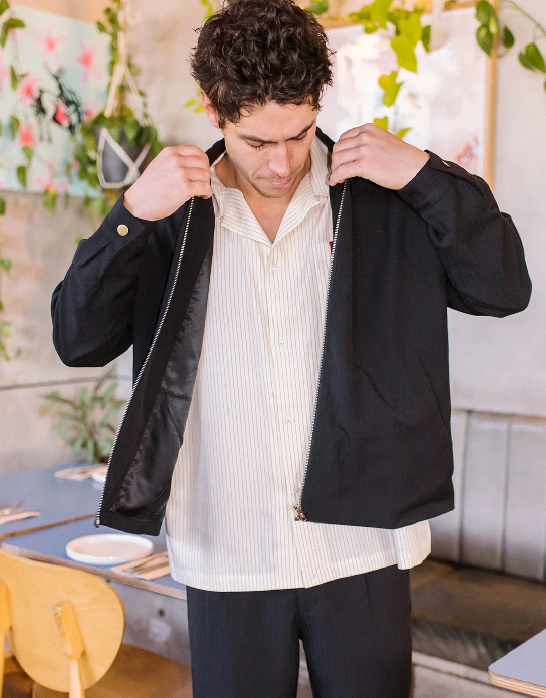 Tailored Jacket - Black - Image 2