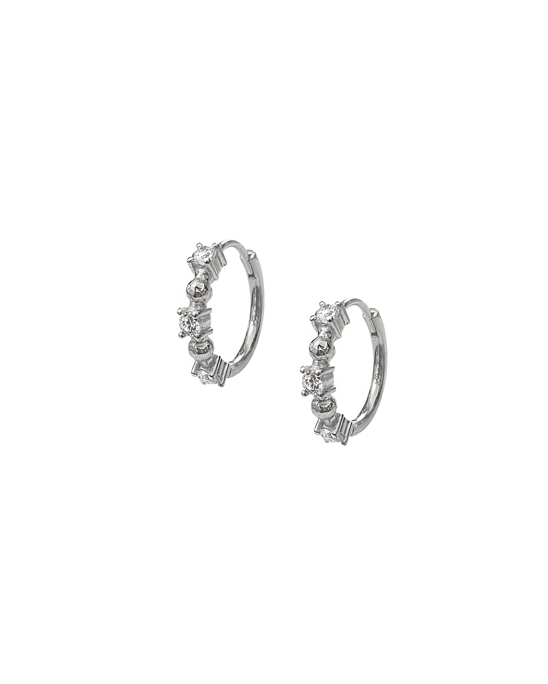 Gia Earrings - Silver - Image 3