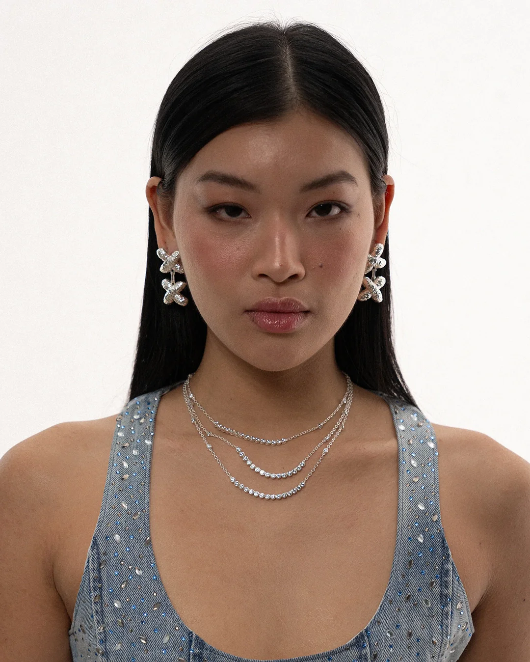 Ivy Necklace - Silver - Image 4