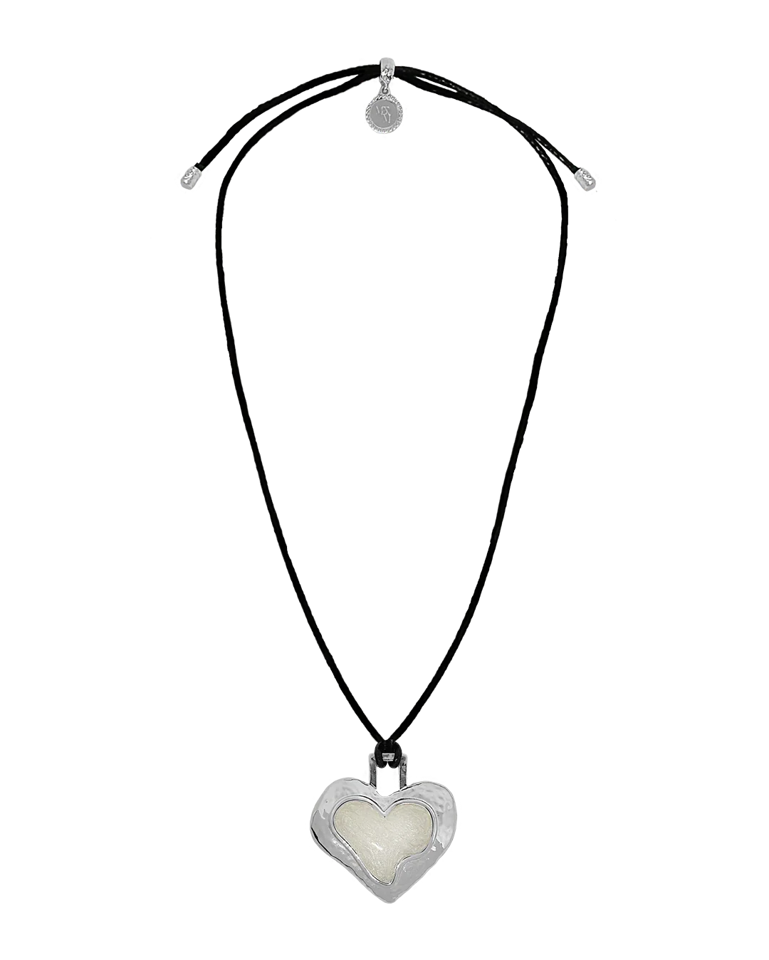 Olympia Necklace - Silver Pearl - Image 2