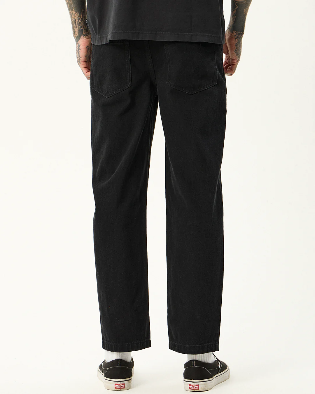Ninety Twos - Denim Relaxed Jean - Washed Black - Image 4