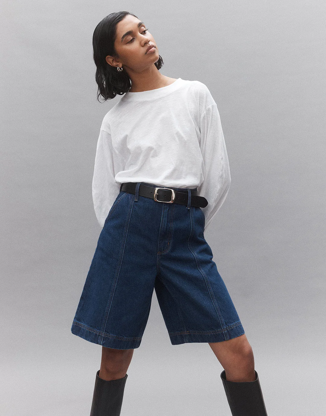 Francis Denim Shorts - Magnetic