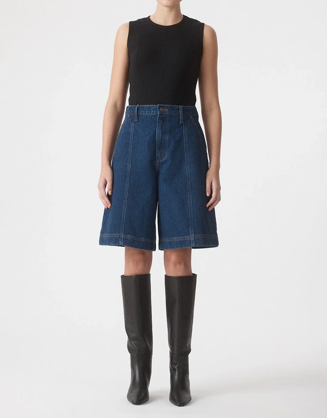 Francis Denim Shorts - Magnetic - Image 2