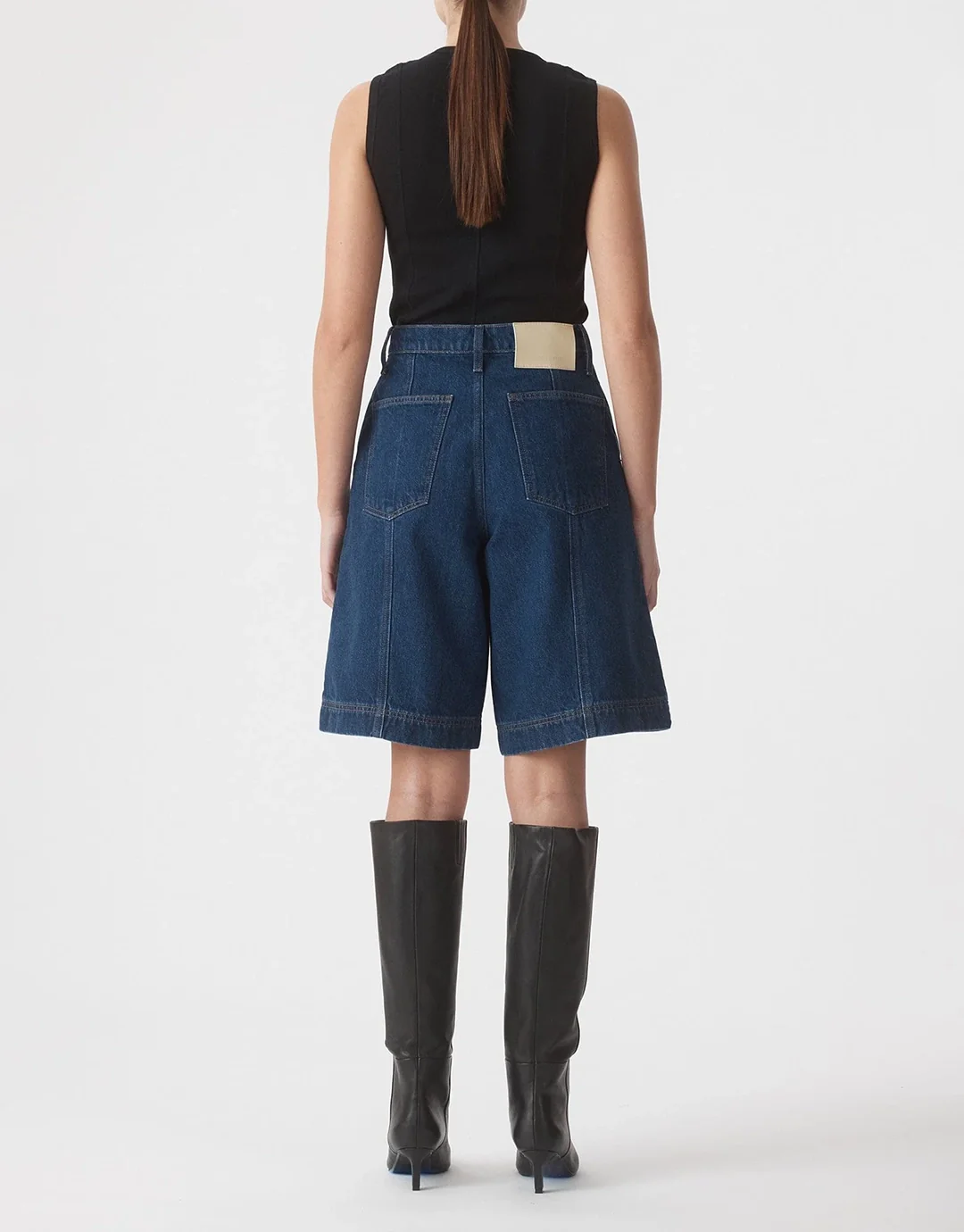 Francis Denim Shorts - Magnetic - Image 4
