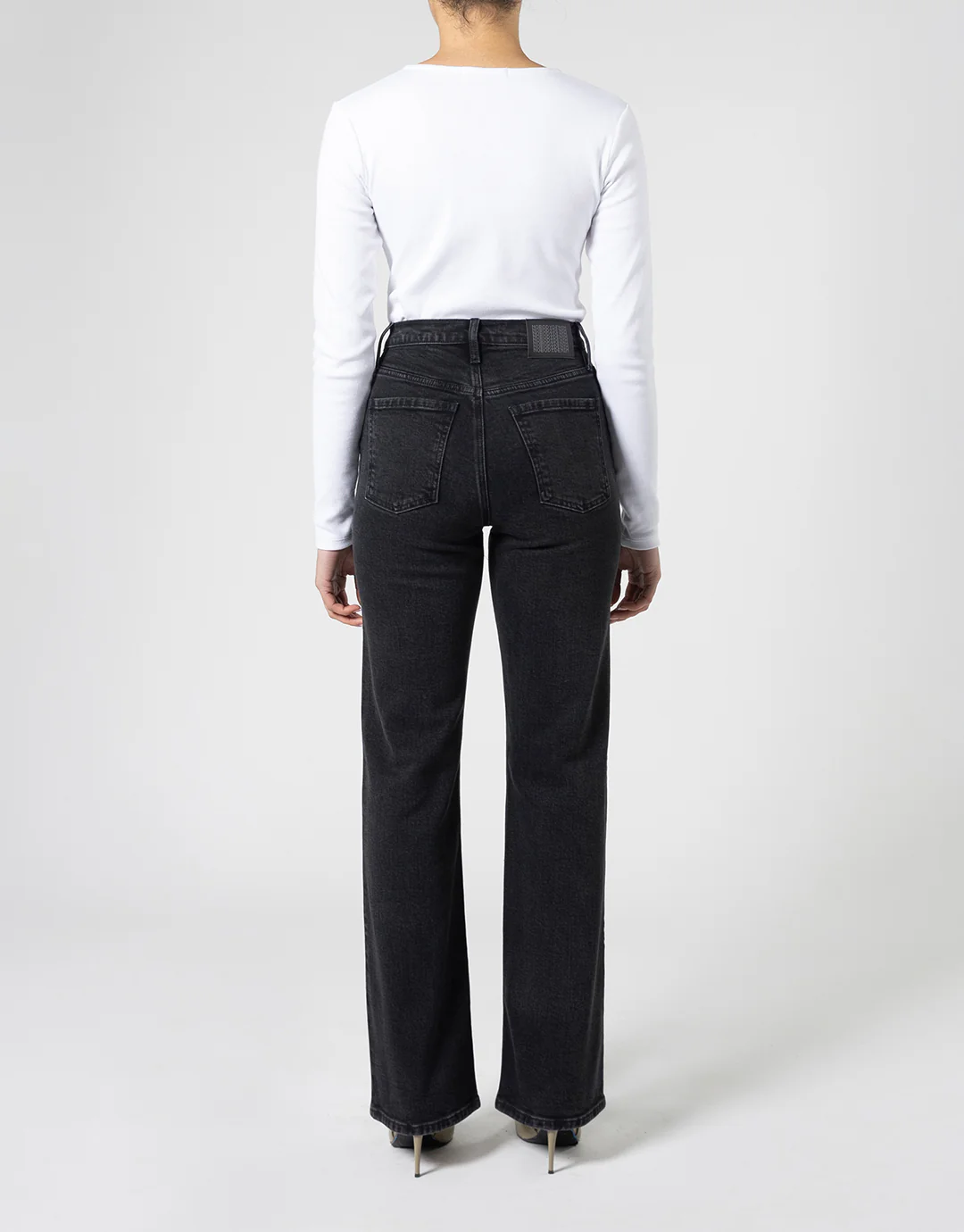 Loretta Bootcut Jeans - Shadow Black - Image 3