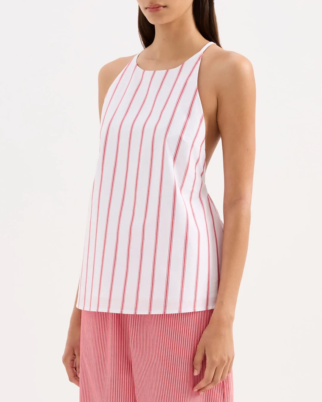 Anouk Stripe Top - White Stripe - Image 3