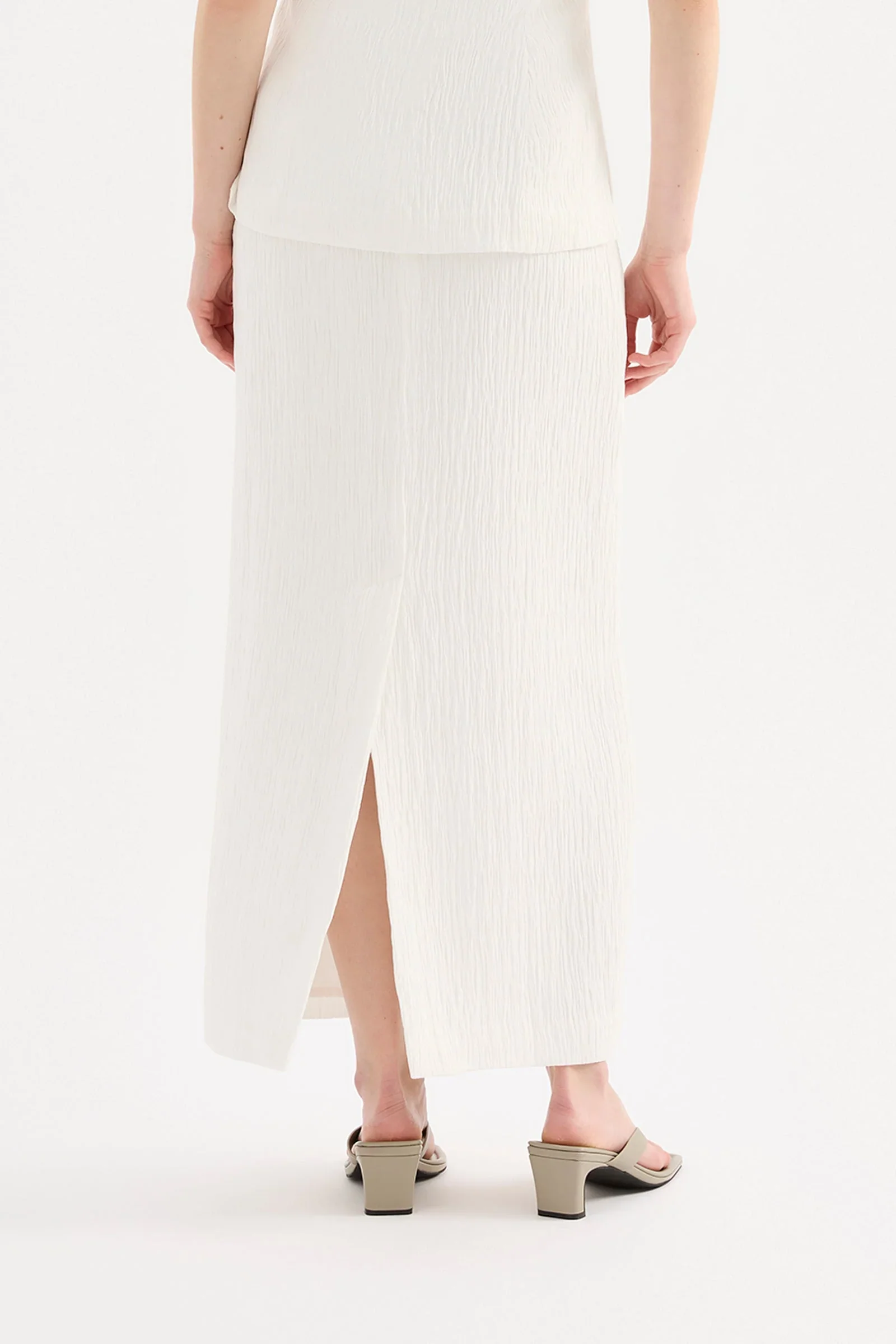 Danika Maxi Skirt - Salt - Image 4
