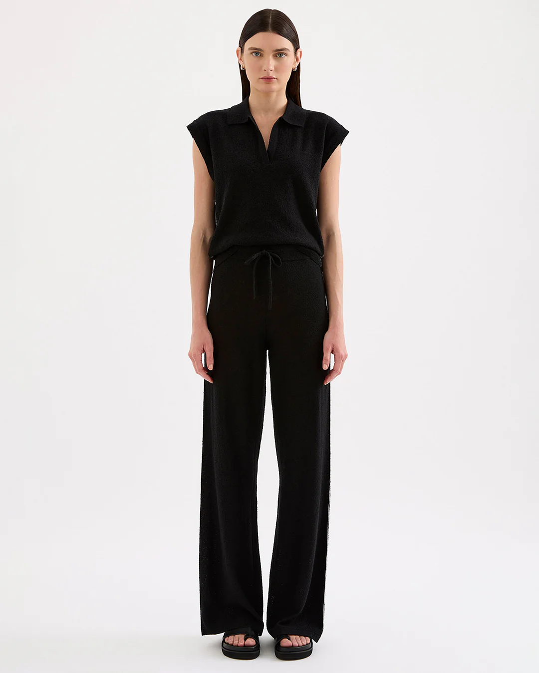 Jett Knit Pant - Black - Image 2