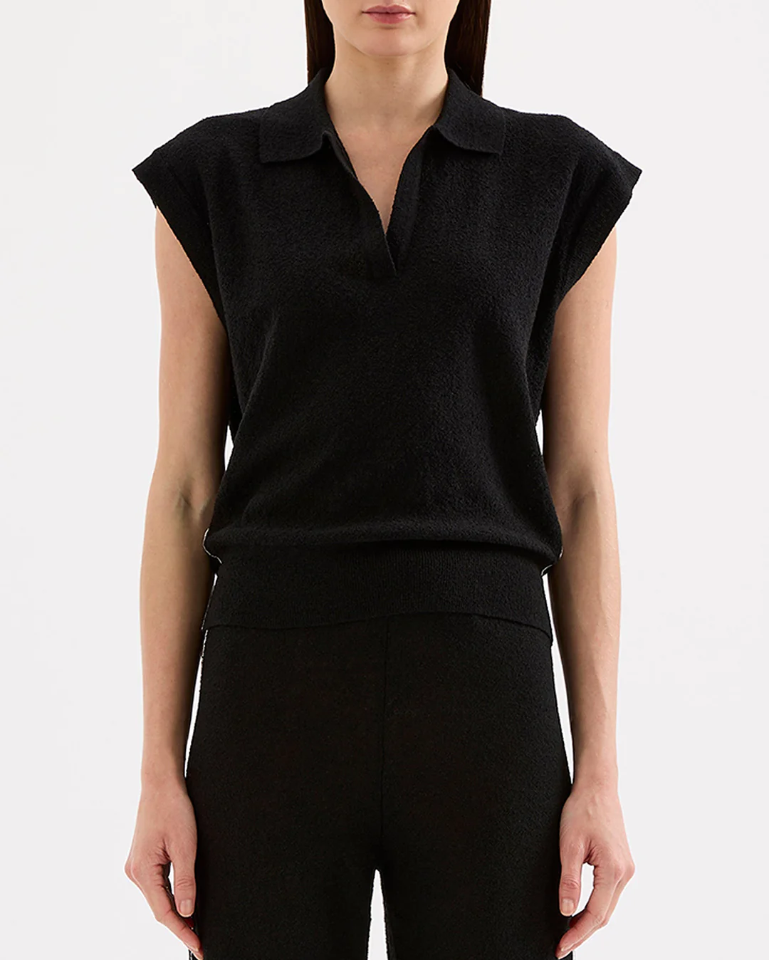 Jett Knit Top - Black - Image 3