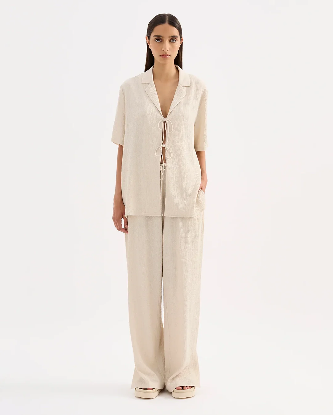 Palma Pants - Cream - Image 6