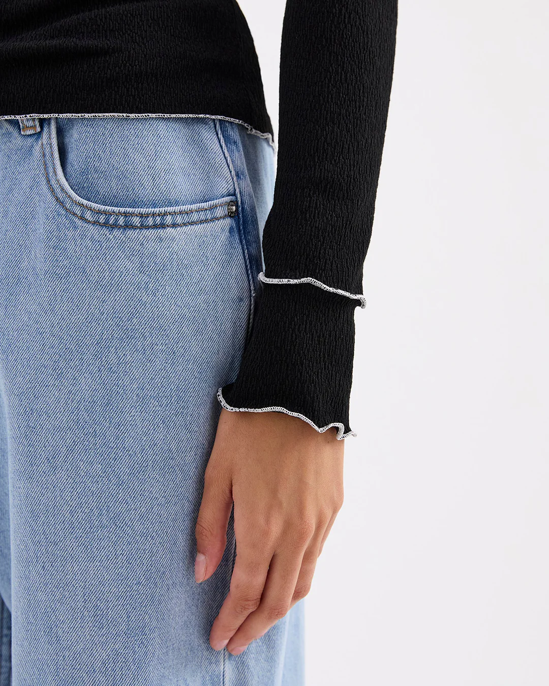 Ria Top - Black - Image 5