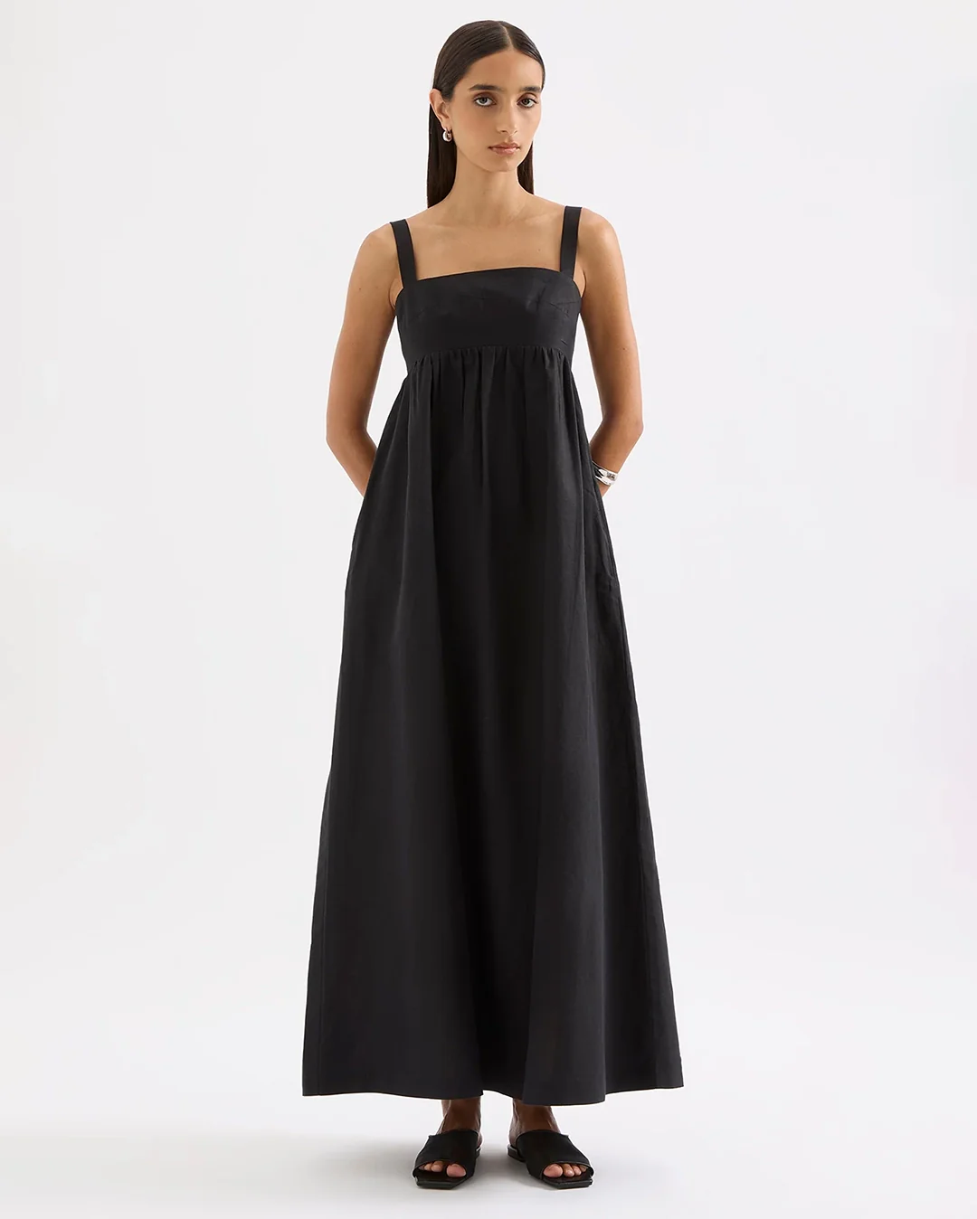 Selene Maxi Dress - Black