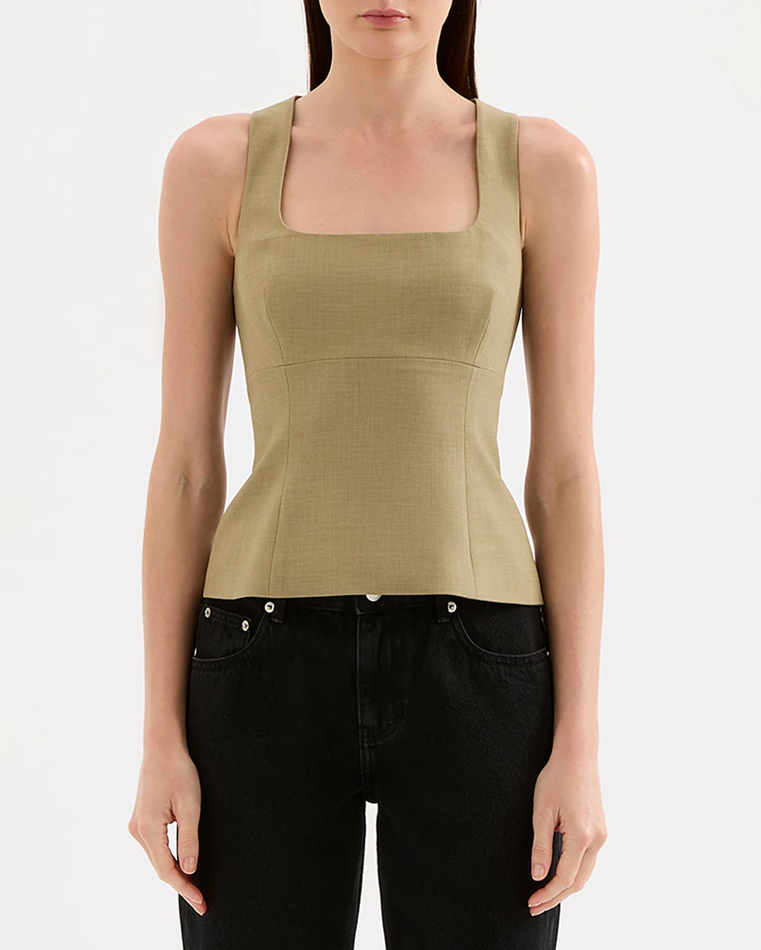 Thea Top - Moss - Image 4