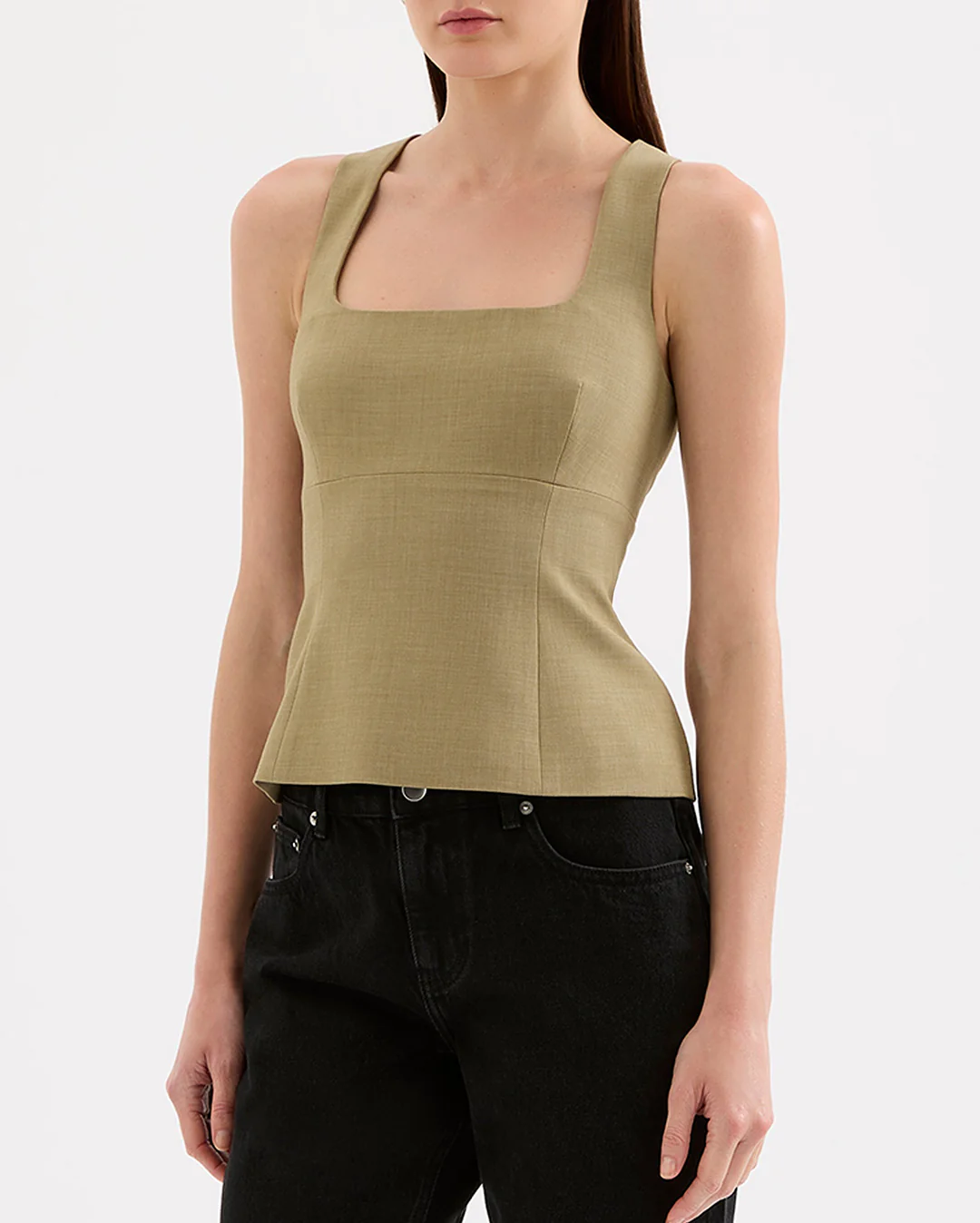 Thea Top - Moss - Image 7