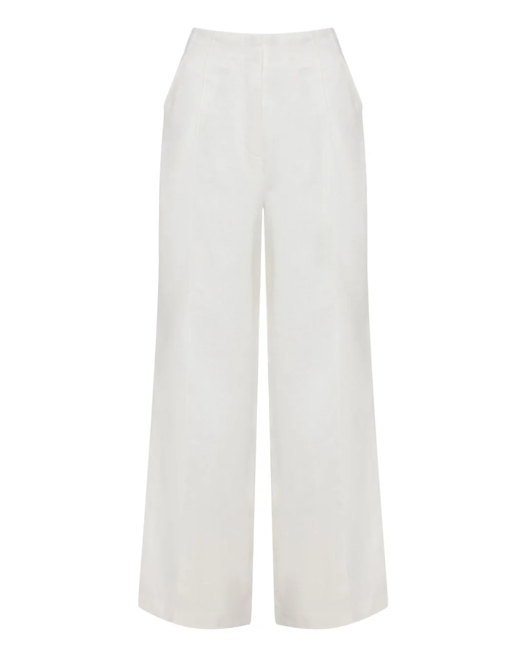 Theo Linen Pant - White - Image 6