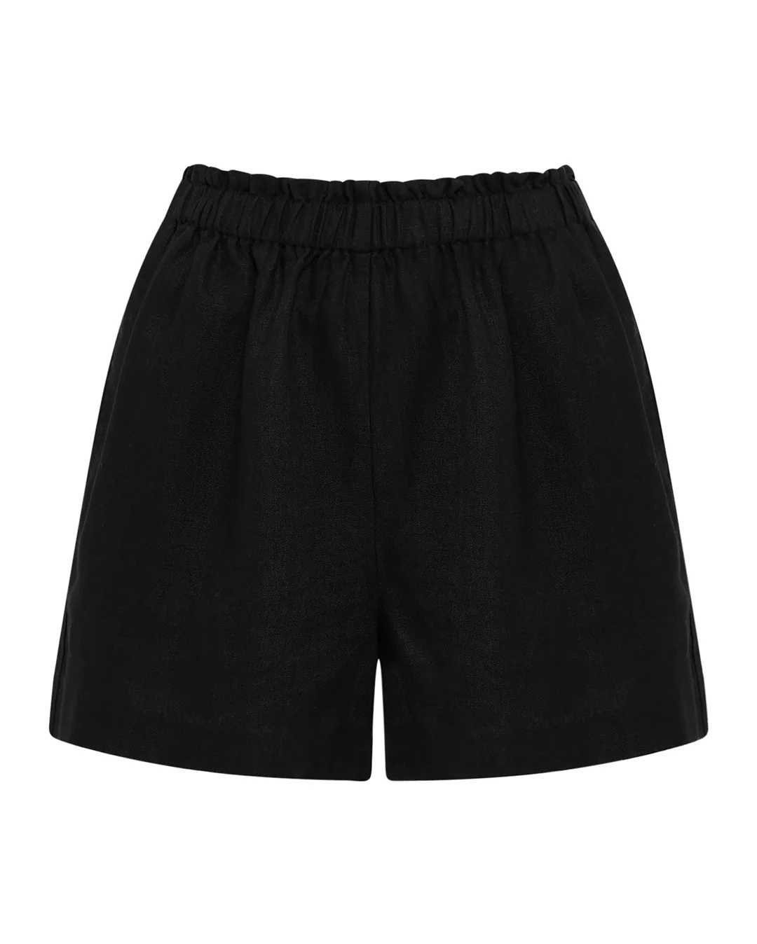 Theo Linen Short - Black - Image 6