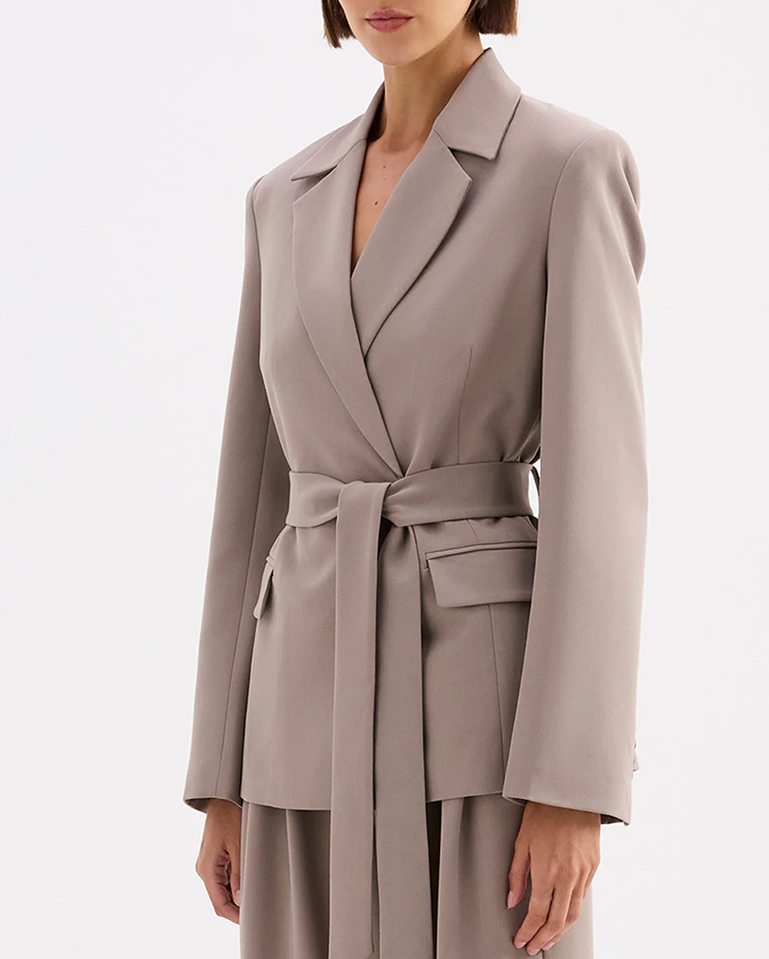 Vera Blazer - Porcini - Image 4