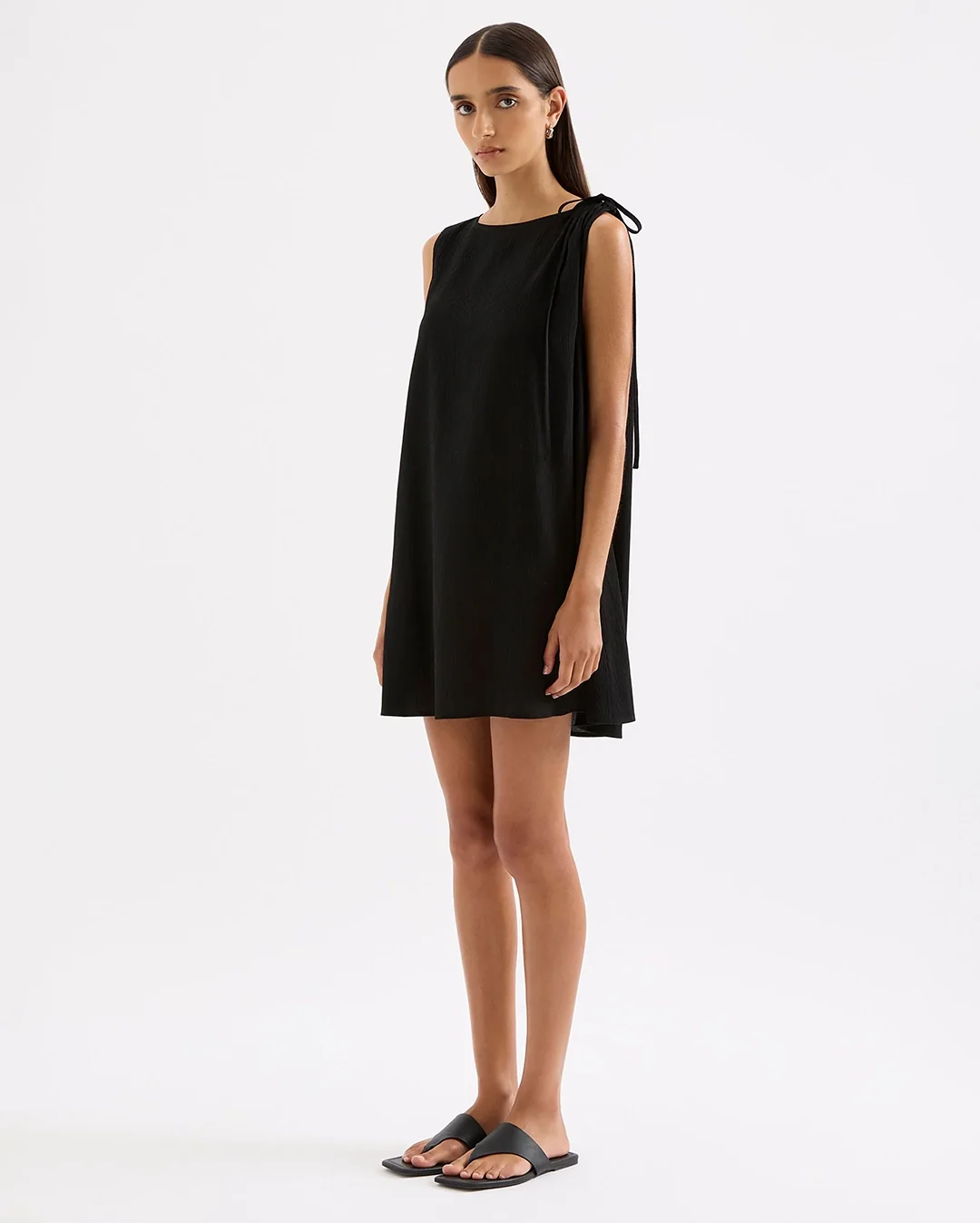 Winfield Mini Dress - Black - Image 4