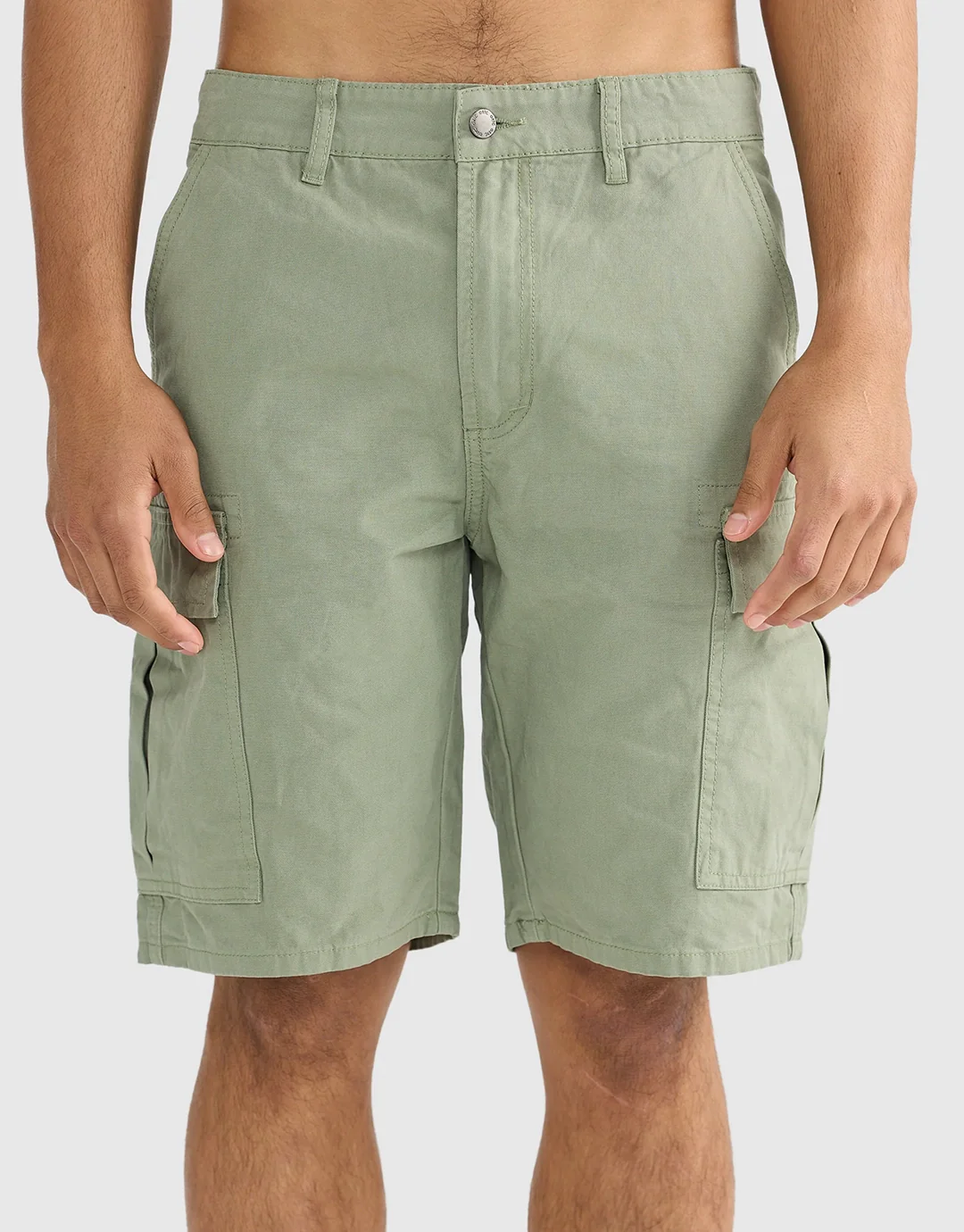 Cargo Shorts - Olive - Image 2