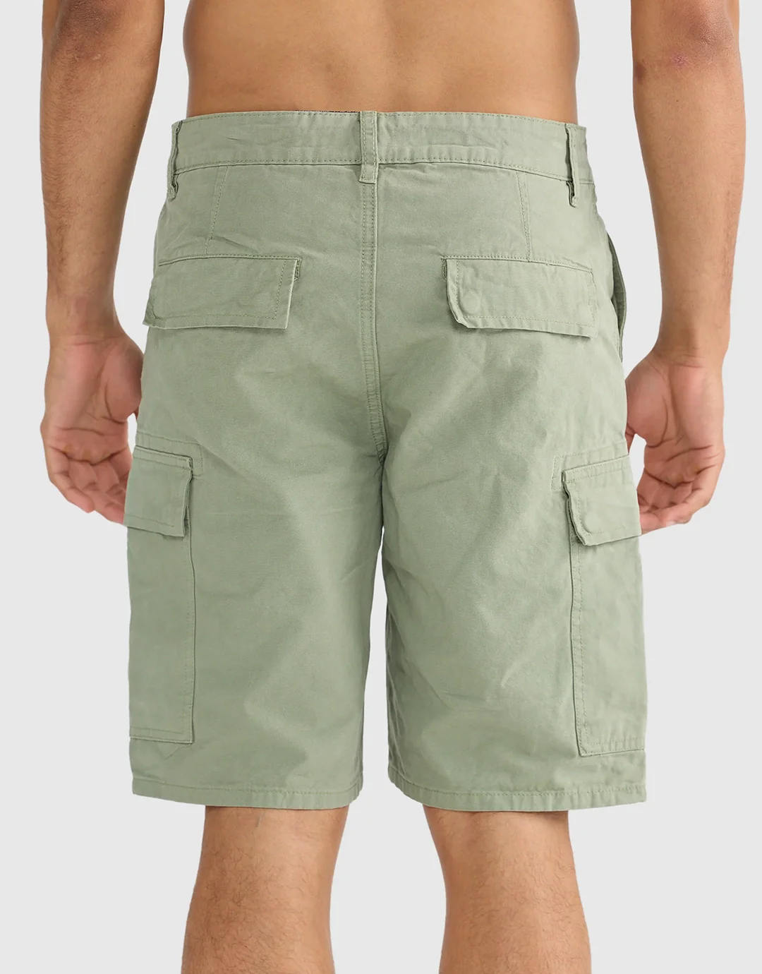 Cargo Shorts - Olive - Image 4