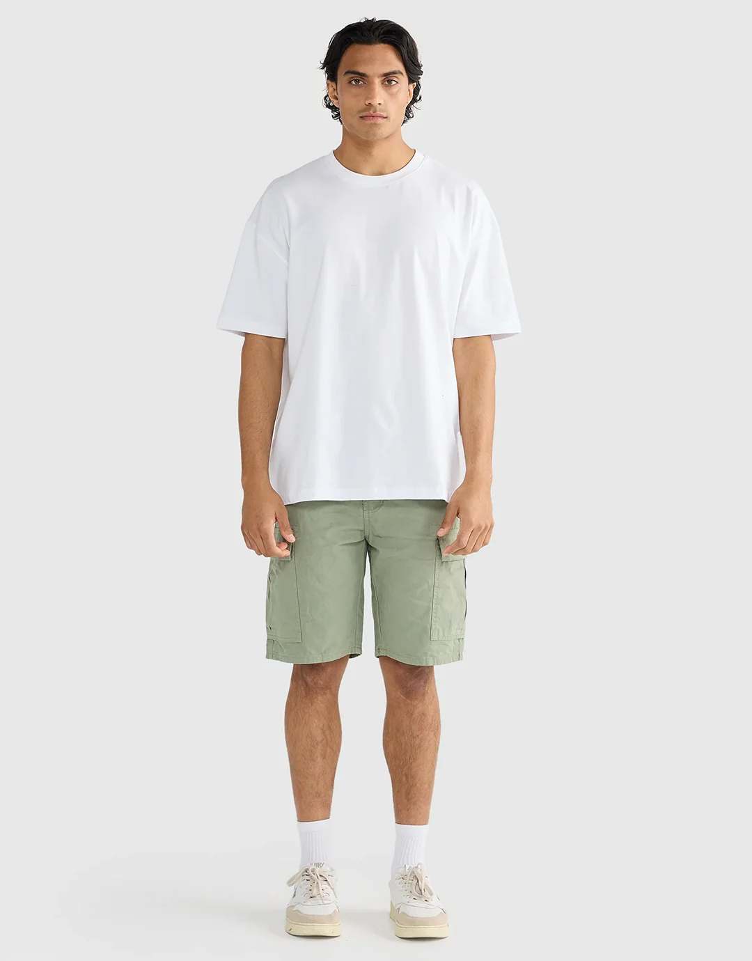 Cargo Shorts - Olive - Image 6