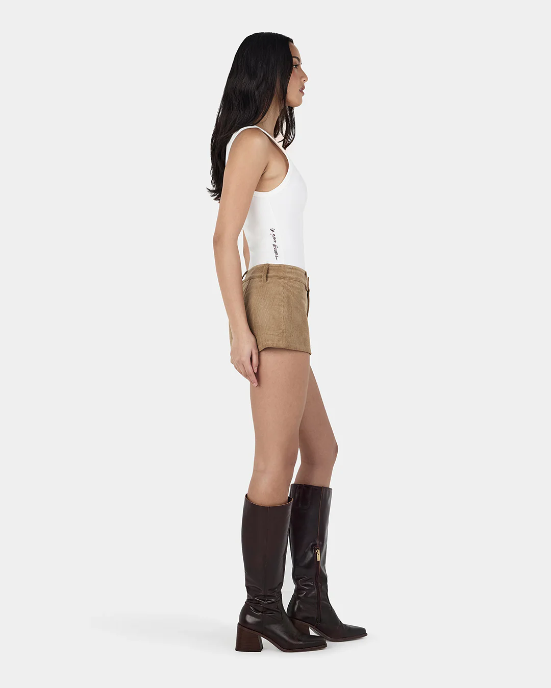 Ayla Logo Tank - Ivory - Image 4