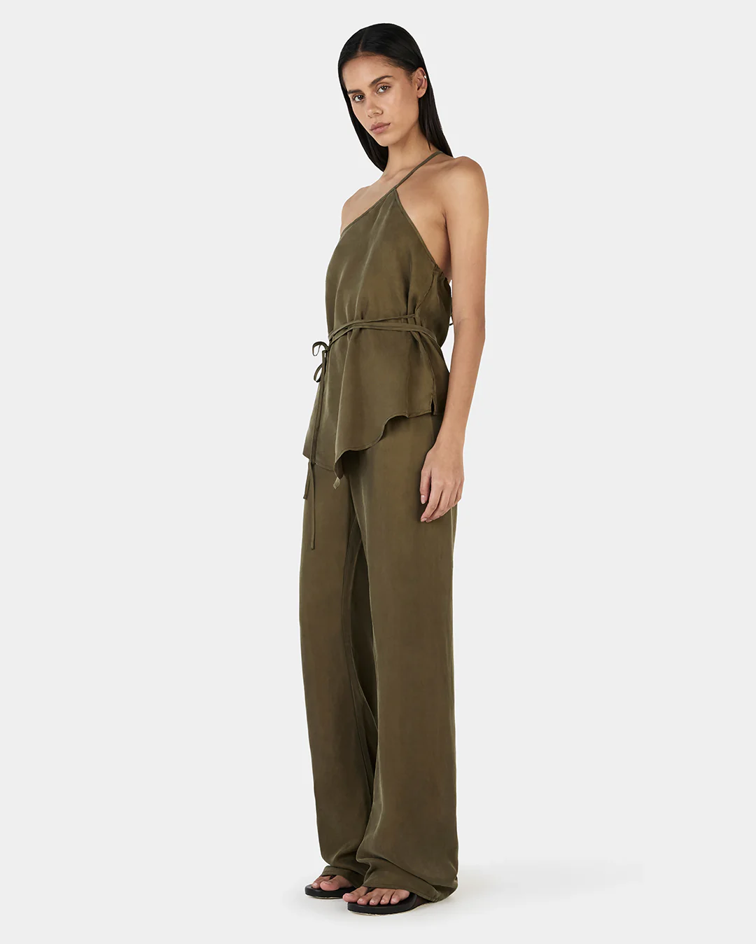 Cassidy Top - Olive - Image 2