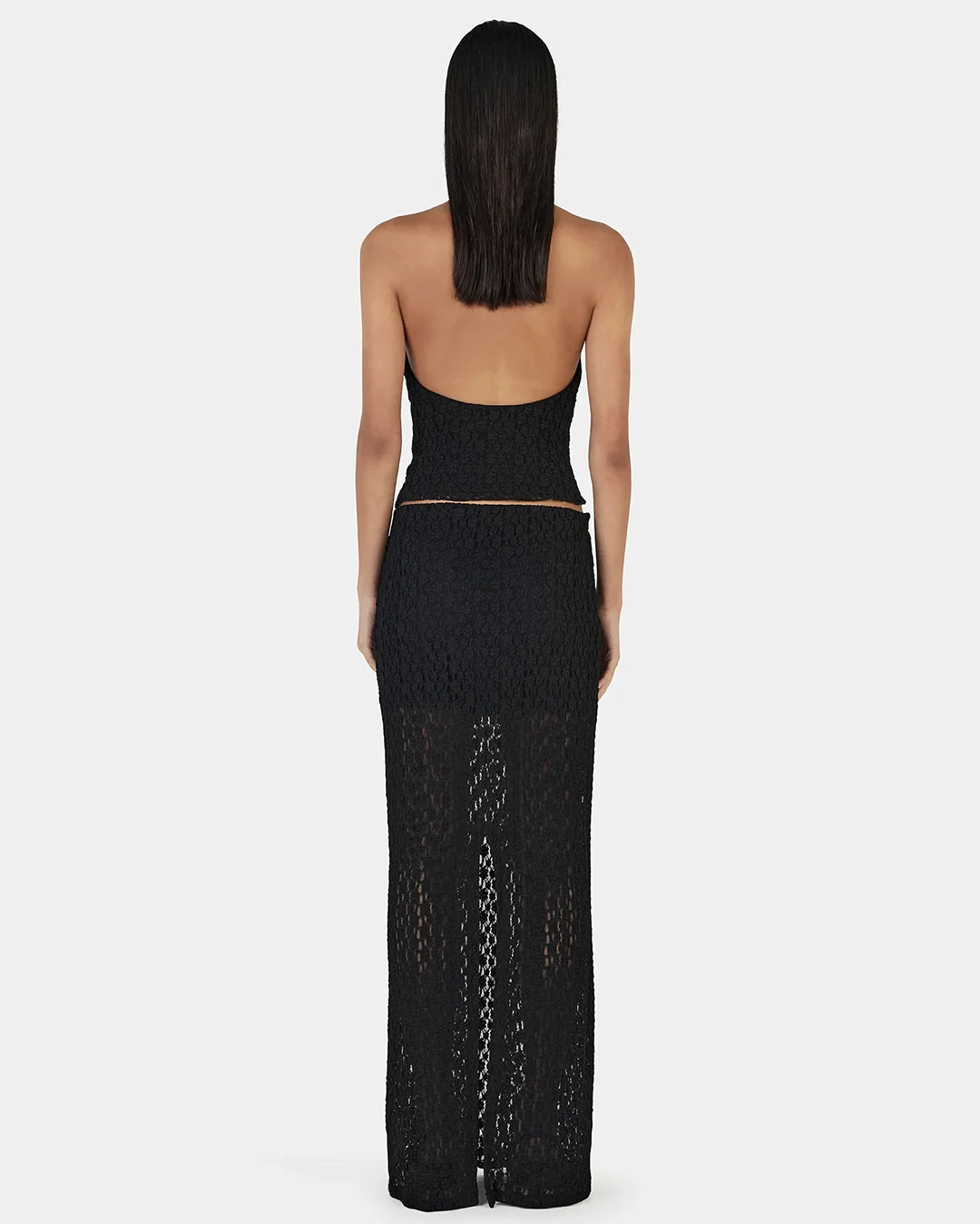 Cooper Halter Top - Black - Image 6