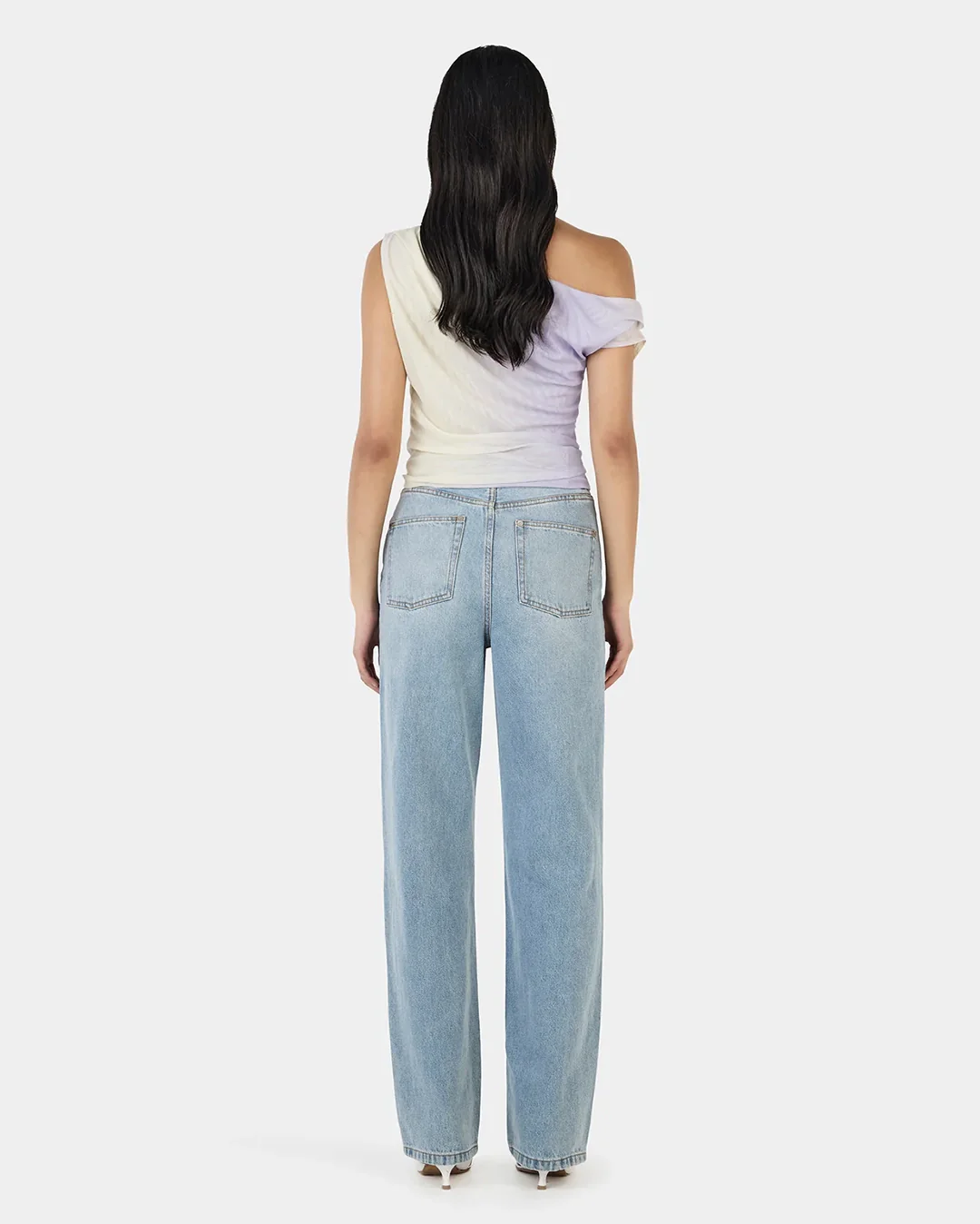 Malia Sheer Top - Golden Gradient - Image 6