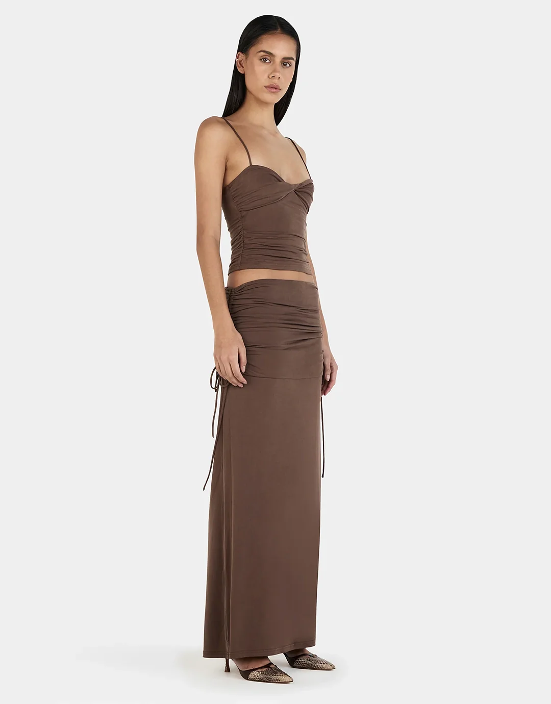 Norina Top - Chocolate - Image 2